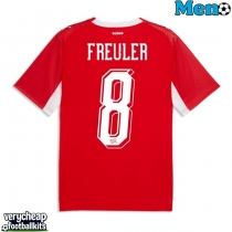 Switzerland Remo Freuler #8 Replica Home Shirt World Cup 2026 Short Sleeve